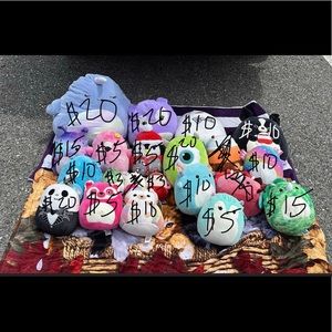 Mike is $20 but with sully it’s $40 and the small ones are two for $6